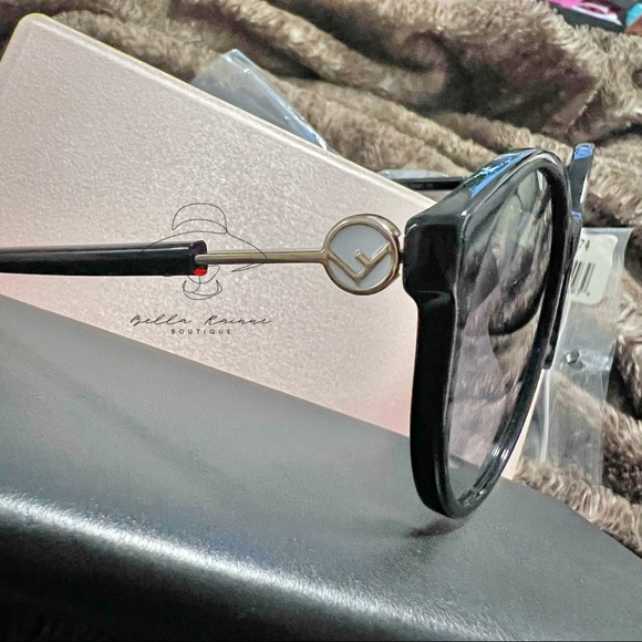 FENDI Gradient Safilo 807 Black Sunglasses BRAND NEW - Picture 8 of 16